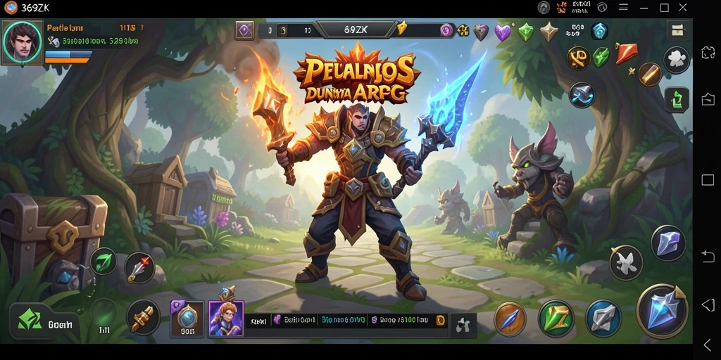 Gameplay seru dan menegangkan dalam 369ZK yang penuh aksi ARPG.
