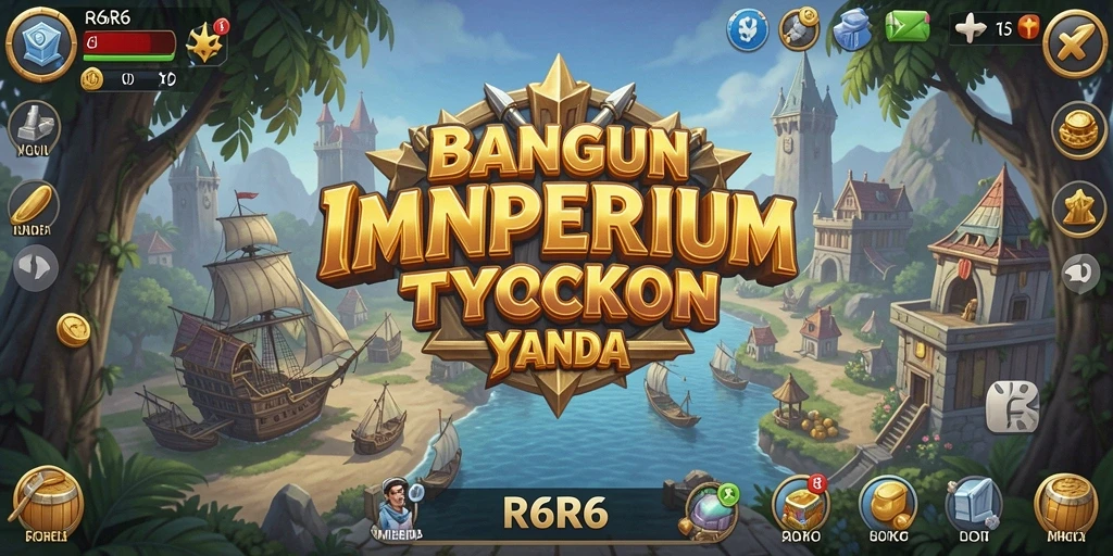 Screenshot R6R6 menampilkan dinamika gameplay Tycoon yang menarik.