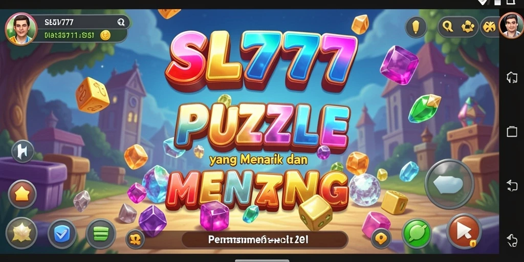 Tampilan gameplay SL777 yang menantang dan berwarna.