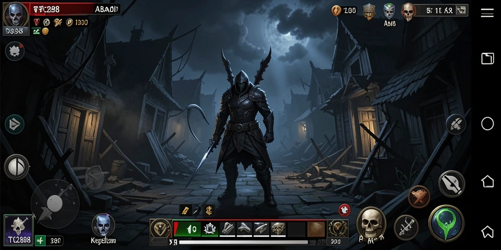 Tangkapan layar dari gameplay TO288 menunjukkan momen ketegangan yang menakutkan.