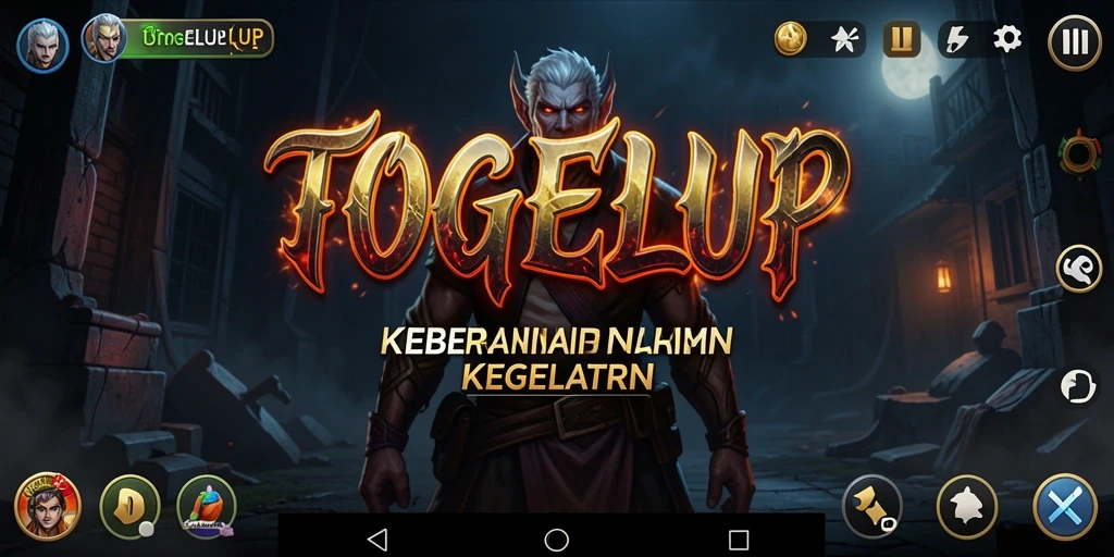 Gameplay menakutkan dalam TOGELUP yang penuh ketegangan.